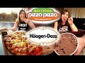 MASSIVE CHEAT MEAL HAAGEN DAZS GELATO PIZZA PIZZA Nicole Collet