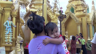 preview picture of video 'Myanmar - Kinder Buddhas - Impressionen'