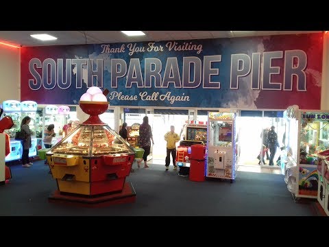 South Parade Pier Arcade Tour HD Portsmouth 2017