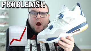 UNEXPECTED PROBLEM!! Air Jordan 4 SB Navy