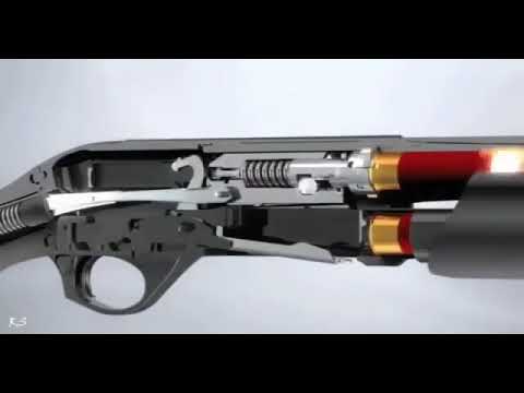 FUNCIONAMENTO DA ESPINGARDA CALIBRE.12