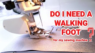 Walking foot attachment for sewing machine: what it is, how it works and why you need it