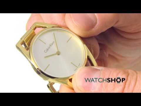 Laikrodis Calvin Klein Watches CK LADIES K7L23546 video
