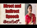 Direct And Indirect Speech English Grammar Video