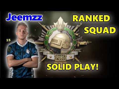 PUBG RANKED - Team Liquid Jeemzz - SOLID PLAY! - Beryl M762 + SLR - SQUAD