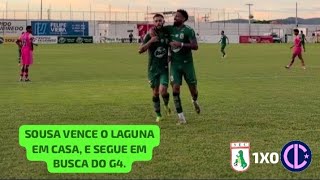 Sousa 1X0 Club Laguna - Brasileirão Série D 2026 | 5° Rodada.