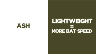 Video thumbnail: Benefits of Ash Wood Bats - JustBats.com Buying Guide
