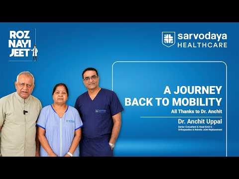 70-Year-Old Walks Again After Knee Replacement Surgery