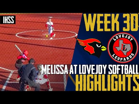 Melissa vs Lovejoy Softball Highlights: Lady Cardinals Win 7-3