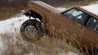 preview picture of video 'full size jeep cherokee at badlands offroad park'