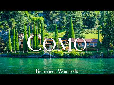 Lake Como 4K – Italy’s Most Beautiful Lake with Crystal Waters, Alpine Views and Cinematic Scenery