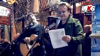 Merry Christmas, Holy Night, U2, Bono, Edge | #InductINXS | #SignPetition &amp; Share InductINXS.com