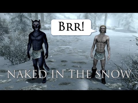 Inigo and Lucien Naked In the Snow - Secret Interaction - Elder Scrolls V: Skyrim Mods