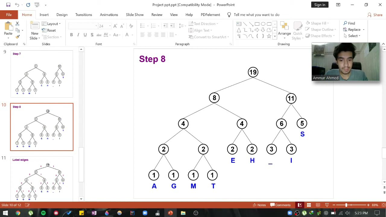Data Structures Project - File Compression Using Huffman Coding in JAVA