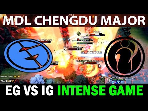 EG vs IG - Abed Kunkka vs Emo Invoker - INTENSE MATCH !! MDL Chengdu Major Dota 2