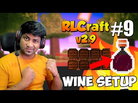 Insane Winter Wine Setup in RLcraft - Episode 9