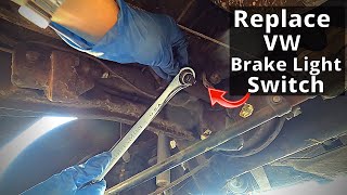How To Replace VW Bus or Beetle Brake Light Switch