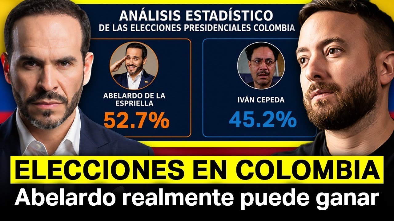 🚨 RECTA FINAL 🇨🇴: Abelardo de la Espriella vs Iván Cepeda | Agustín Laje