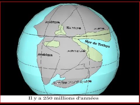 Formation de la Méditerranée et des Alpes