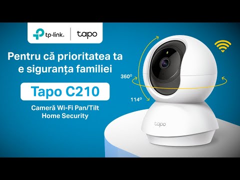 Unboxing & Configurare | TP-Link Tapo C210: Cameră de interior cu Pan/Tilt și Night Vision