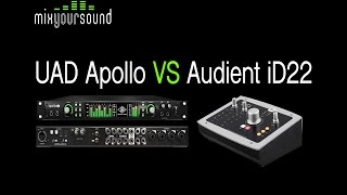 Video thumbnail for UAD Apollo 8 Duo VS Audient iD22 by PS Music & Production