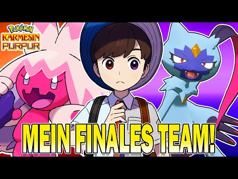 DAS war mein FINALES TEAM in Pokemon Karmesin und Purpur!