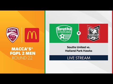 Macca's® FQPL 2 Men R22 - Souths United vs. Holland Park Hawks