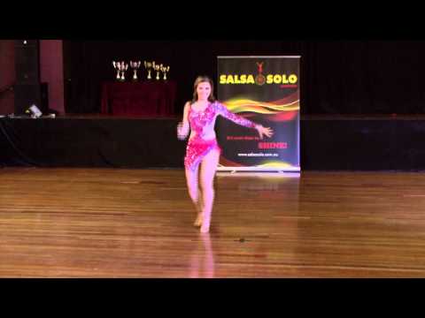 Salsa Solo Australia 2011 - International Salsa Solo Category - Blanca Ochoa