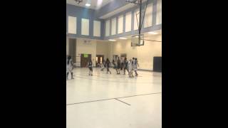 Mya West with the Step-Back Jumper.