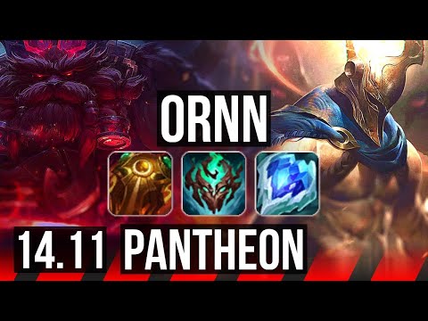 ORNN vs PANTHEON (TOP) | Rank 2, Rank 1 Ornn | NA Challenger | 14.11