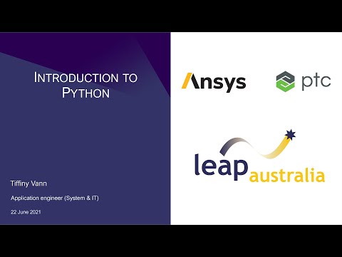 Ansys Mechanical Scripting Training - Python Basics (Day 1)