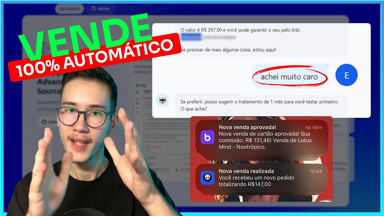 Dify AI Chatbot: Atendimento que Vende No Automático, e Coleta Informações com I.A.