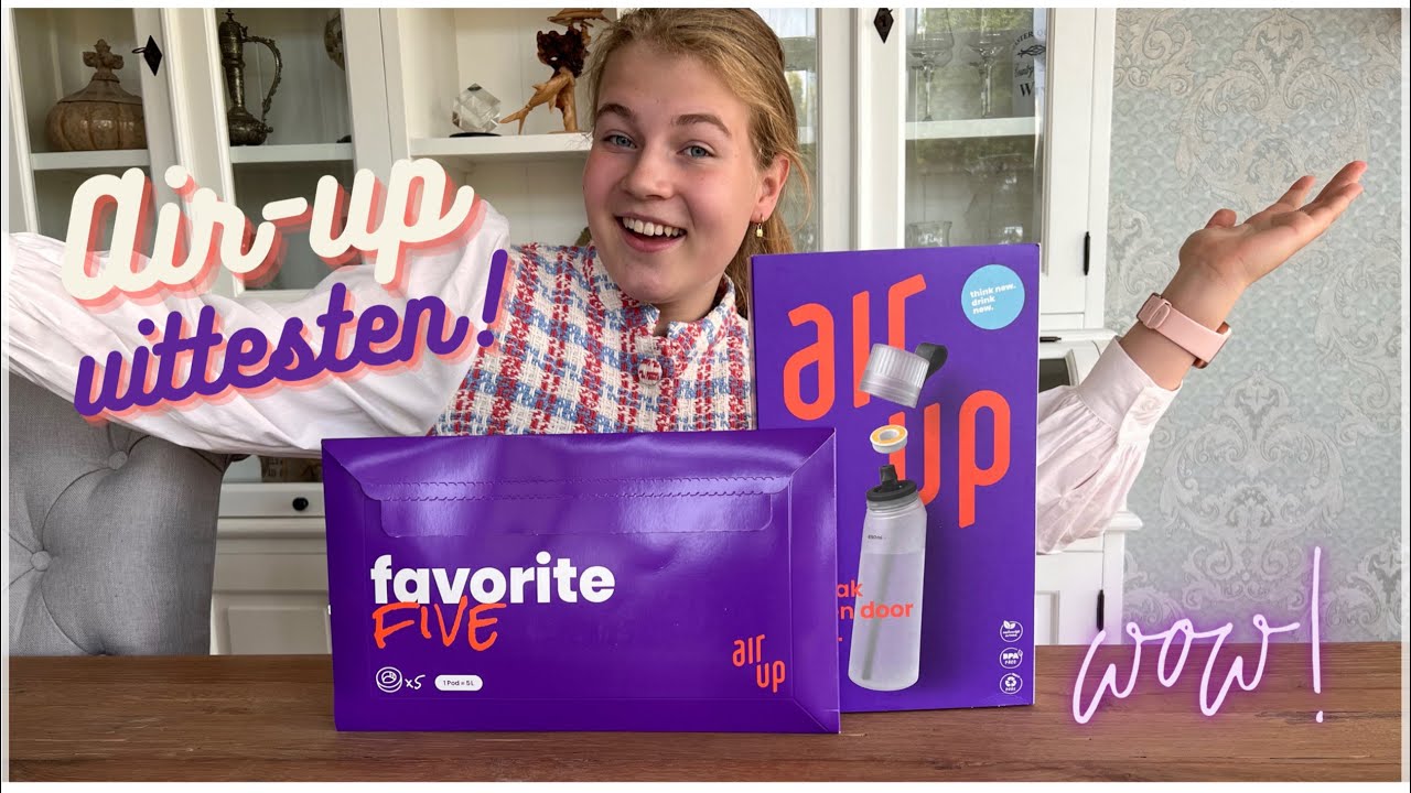 AIR-UP UNBOXEN + UITTESTEN! WERKT HET | Olivia Vanderheyden