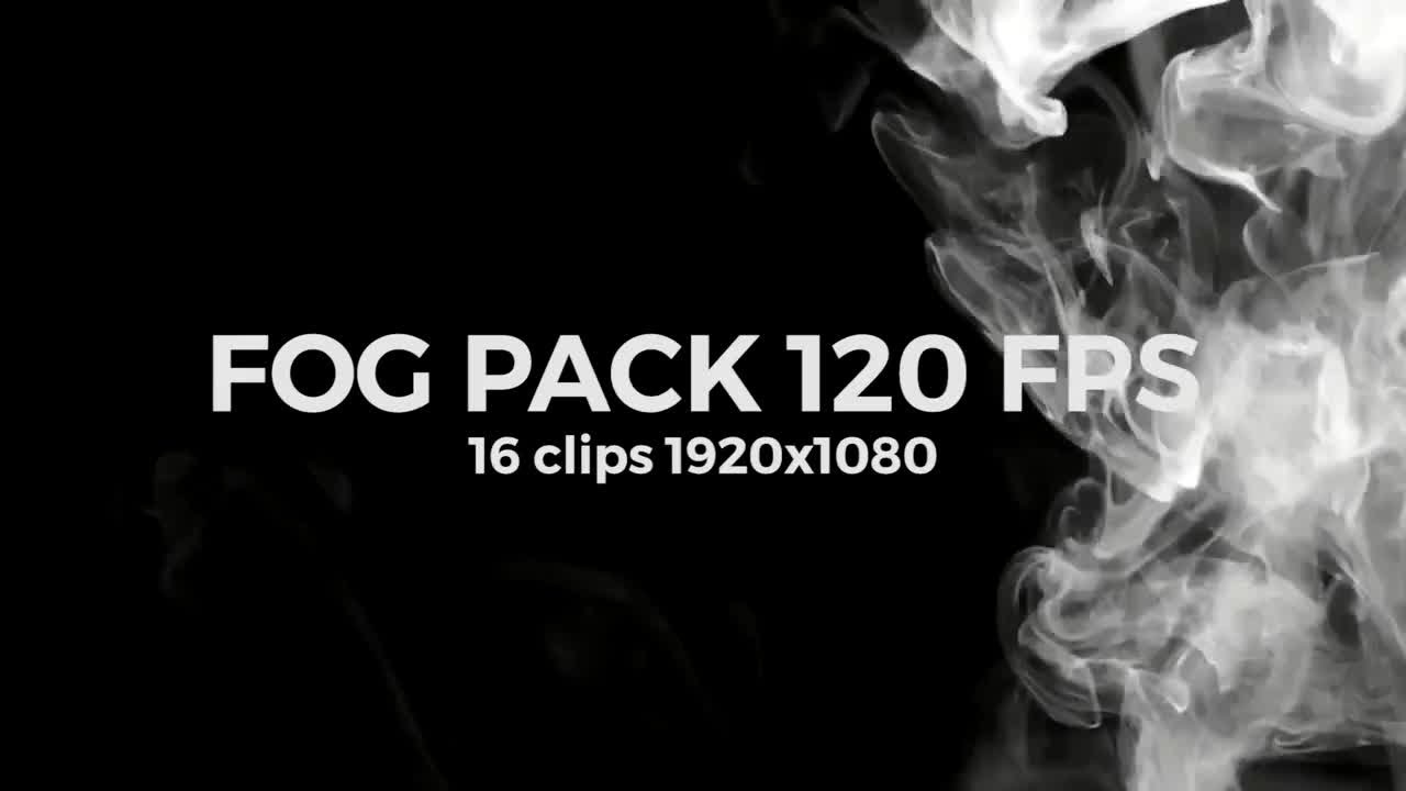 Fog Pack Stock Video