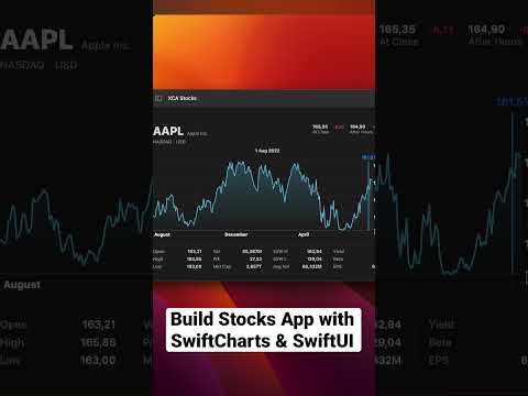 macOS Stocks App built with SwiftCharts & SwiftUI thumbnail
