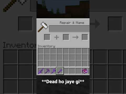 Lakshyajain_gamer22 - How to Make your Minecraft SHOVEL OverPowered (Enchantments) #shorts