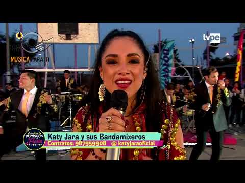 🎶 Katy Jara y sus Bandamixeros - Vas a llorar - Domingos de Fiesta 22-09-2019 HD