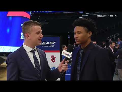 Creighton Men's Basketball's Trey Alexander  - BIG EAST Media Day