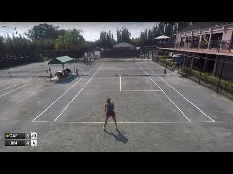 Victoria Jiménez Kasintseva [5] - Maria Lourdes Carle [1] (W25 Boca Raton, FL 2023 SF) (Incomplete)