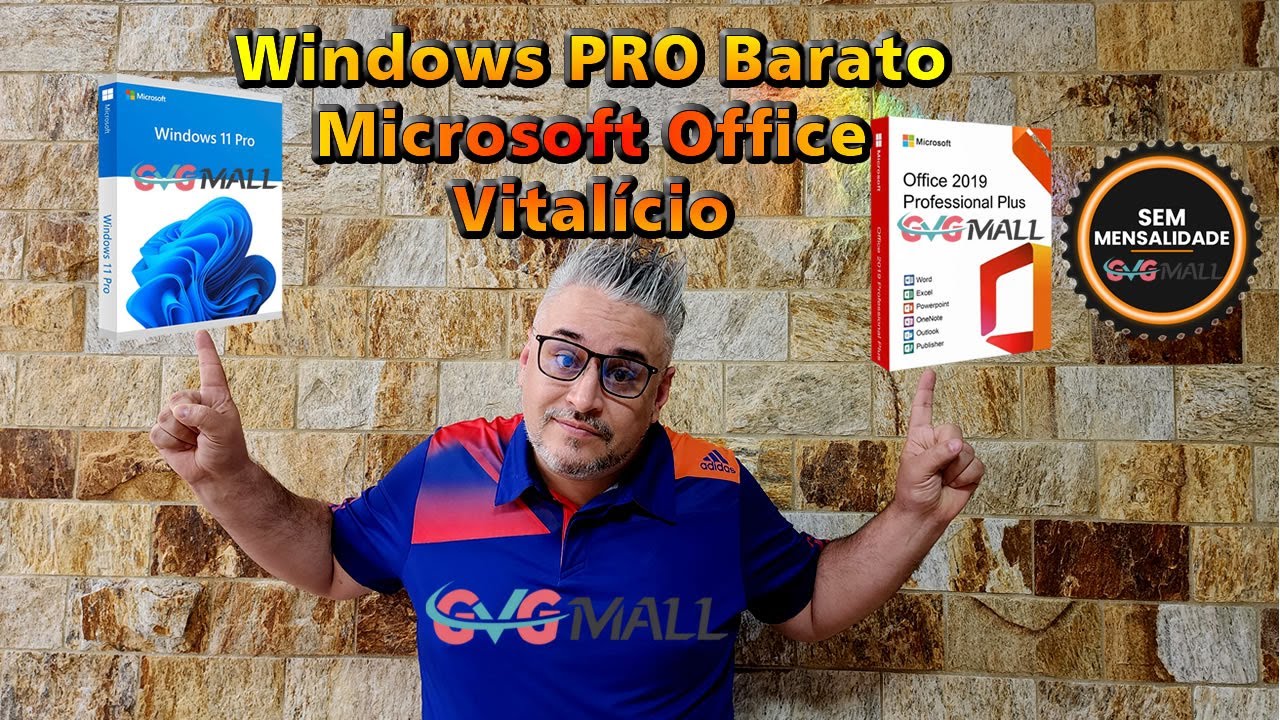 ATIVAÇÃO DO WINDOWS 10 ou 11 PRO OEM Permanente 🔥 Office 2019 Professional Plus SEM Mensalidade !!!