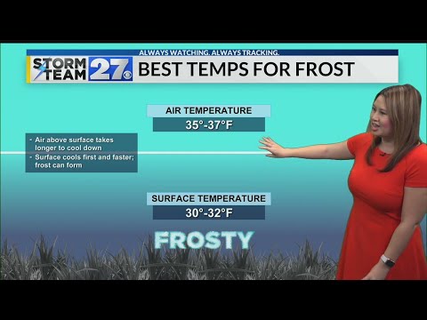 How does frost form?