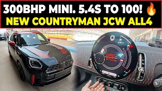 Mini Countryman JCW All4 Launched at ₹64.90 Lakh | 300bhp, 0–100 in 5.4s, AWD