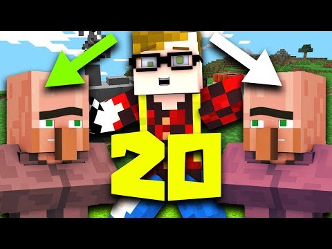MATES in MINECRAFT: HO RAPITO UN PO' DI VILLAGGERI!! #20