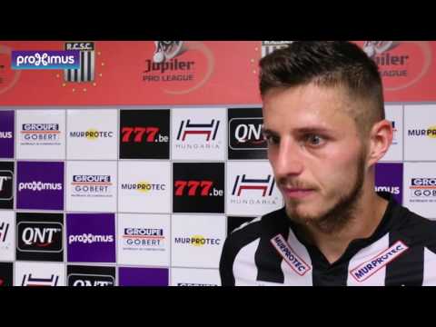 Steeven Willems après RCSC - K.A.S Eupen