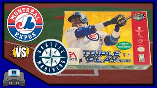 Montreal Expos vs. Seattle Mariners | N64 Gameplay - Triple Play 2000