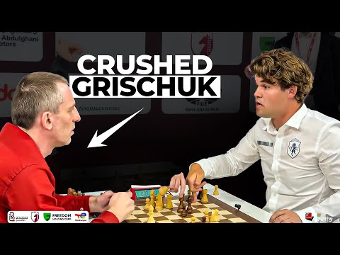 Alexander Grischuk vs Magnus Carlsen | Crazy Crazy Chess! 