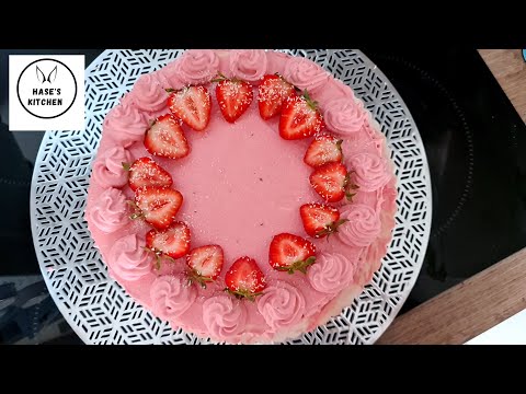 Bake the most delicious strawberry cake yourself - recipe and instructions | Strawberry cake
