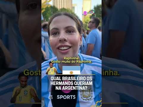 QUAL BRASILEIRO OS ARGENTINOS QUERIAM JOGANDO PELA ARGENTINA? 👀 #shorts