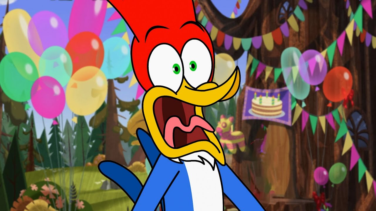 The Forgotten Birthday Present | 1 Hour of Woody Woodpecker Full Episodes