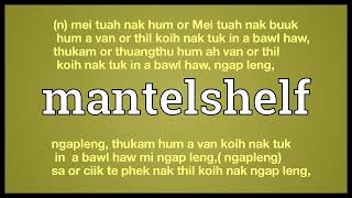Download lagu Mantel shelf meaning in English Ngawn mp3